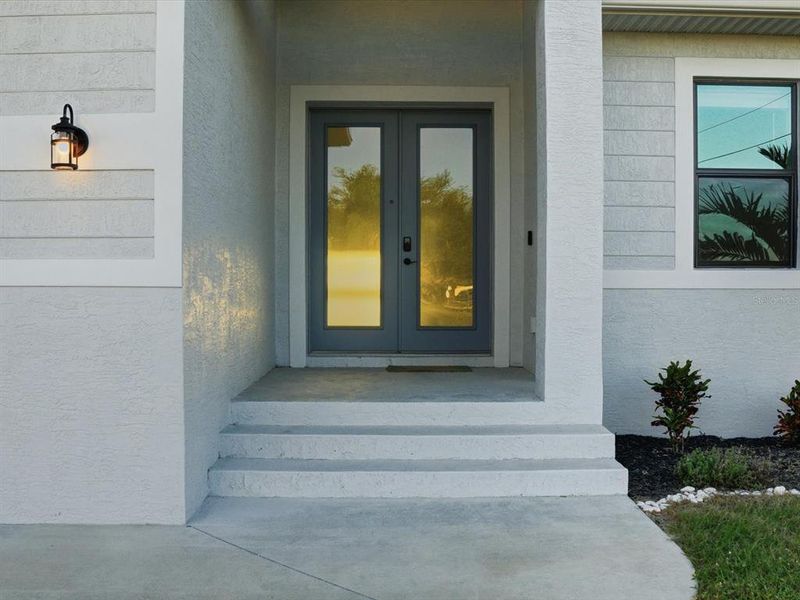 Exterior details and patio area of a home in , Rotonda West (Image 3).