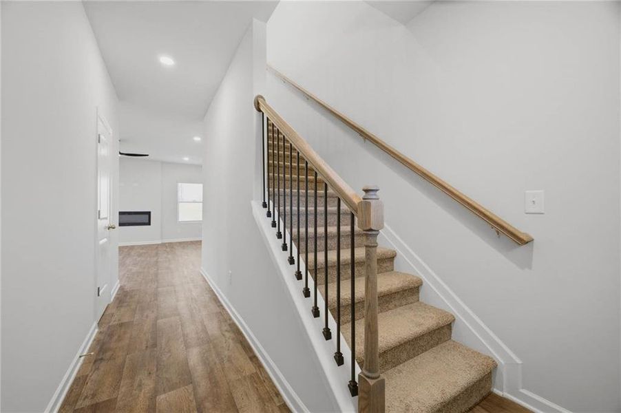 Spacious, unfurnished interior of a new home in Preserve at AG Village, Perry (Image 33). Spacious, unfurnished interior of a new home in Preserve at AG Village, Perry (Image 33).