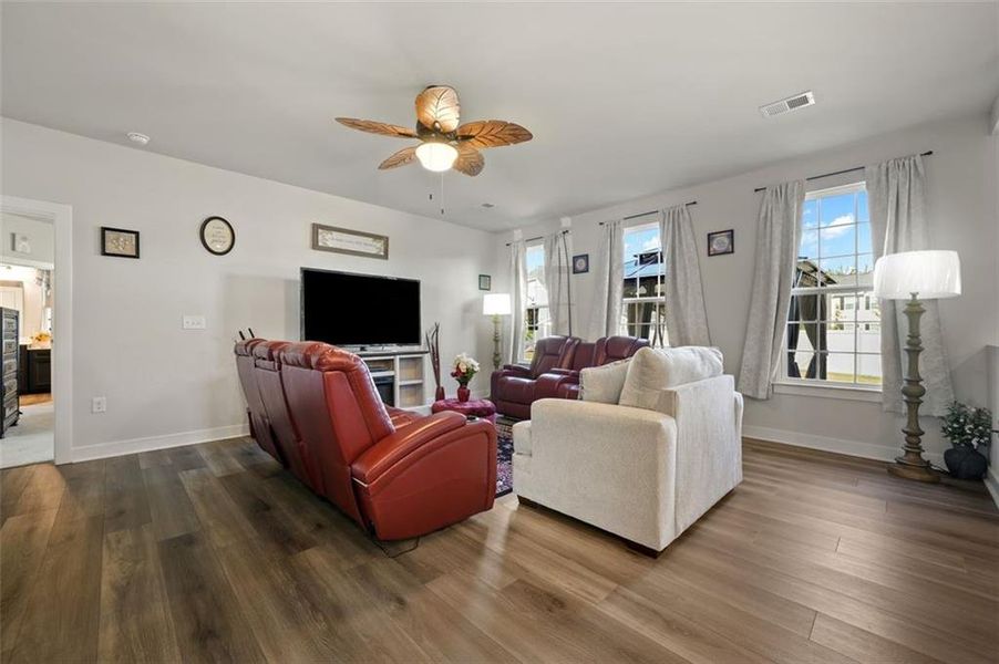 Furnished interior view inside a new home in , Locust Grove (Image 13).