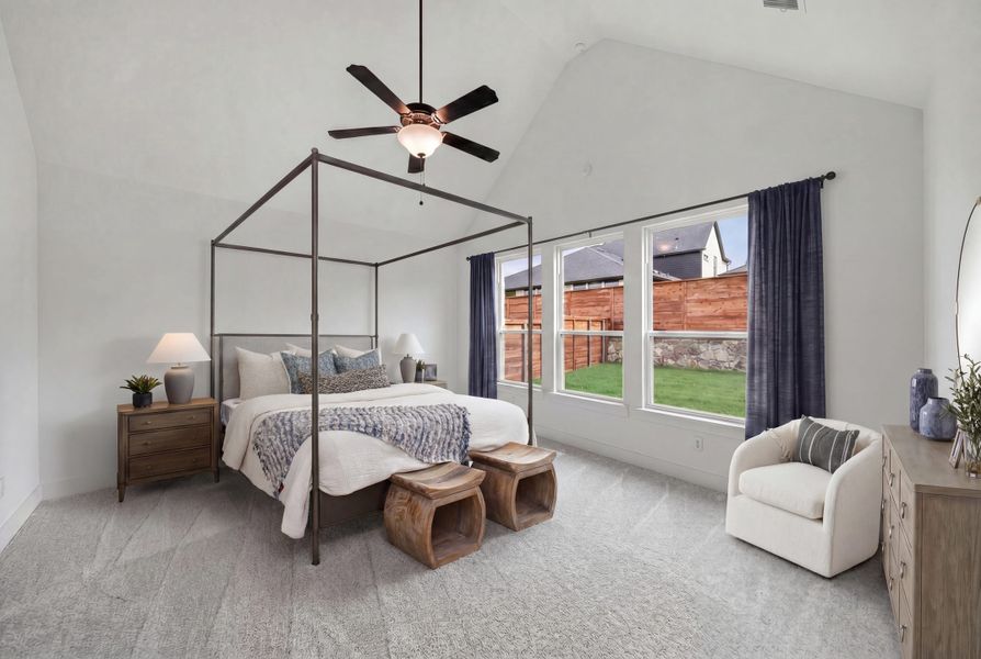 Furnished interior view inside a new home in Solterra Texas, Mesquite (Image 18).