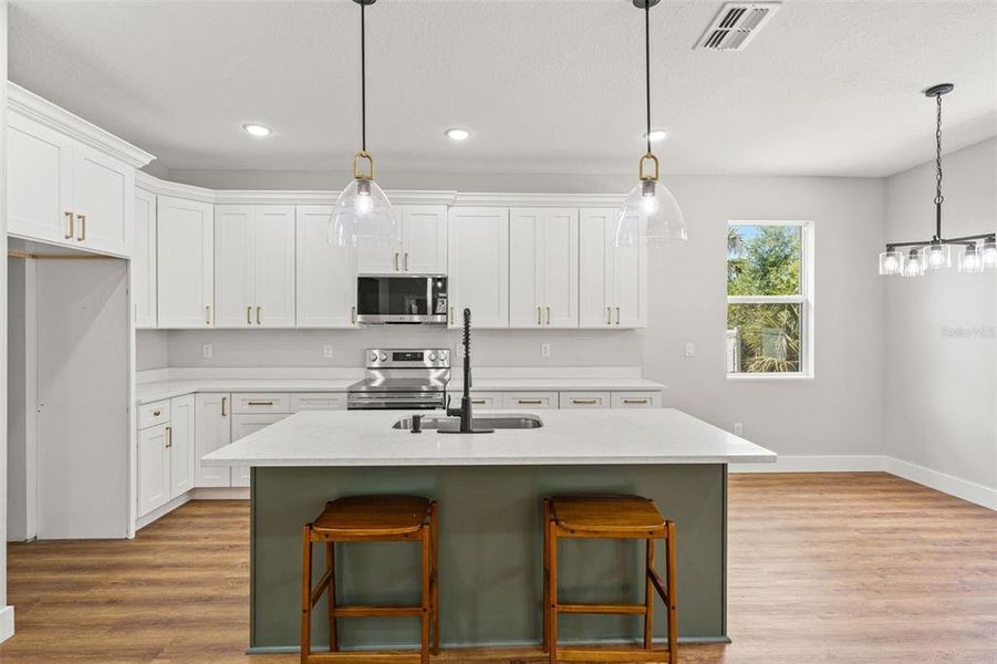 Furnished interior view inside a new home in , Holiday (Image 11).