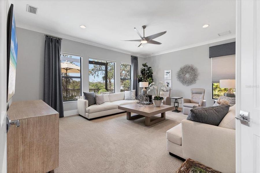 Furnished interior view inside a new home in , Parrish (Image 38). Furnished interior view inside a new home in , Parrish (Image 38).