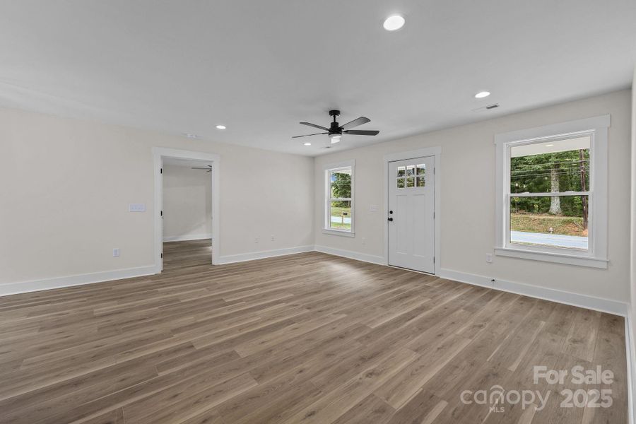 Spacious, unfurnished interior of a new home in , Salisbury (Image 11).