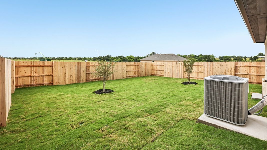 Exterior details and patio area of a home in Briarwood, Elgin (Image 3).