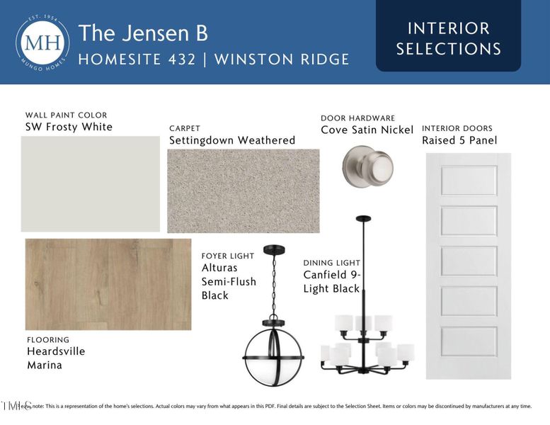 432 WR FM 3 Interior Selections