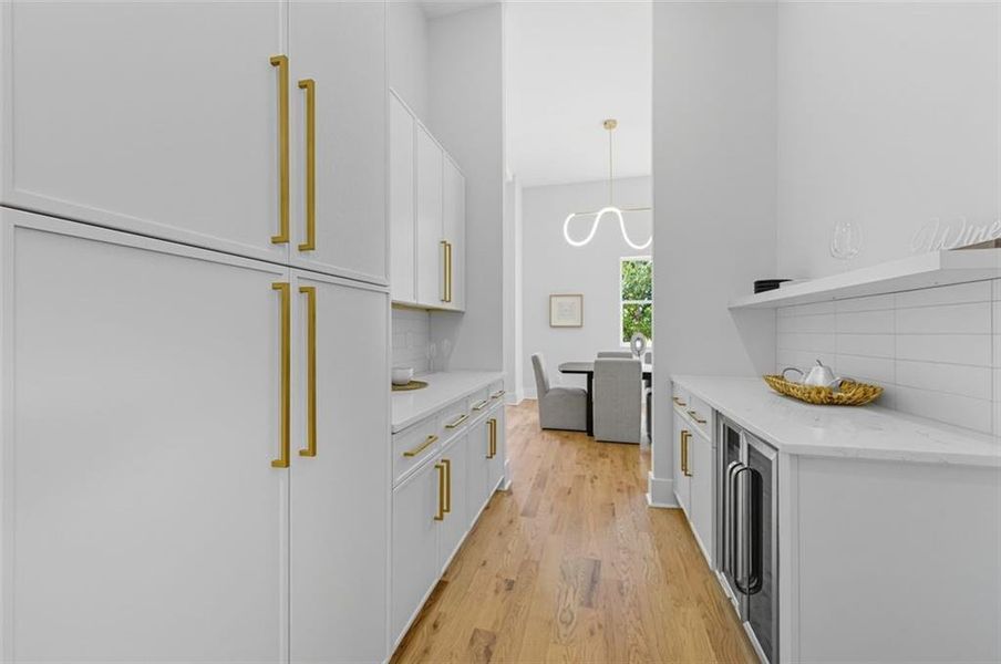 Furnished interior view inside a new home in , Atlanta (Image 14). Furnished interior view inside a new home in , Atlanta (Image 14).