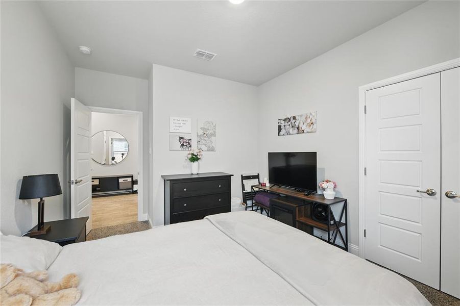 Furnished interior view inside a new home in , Denton (Image 11).