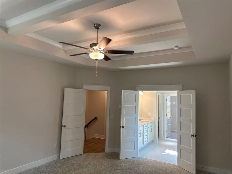 Spacious, unfurnished interior of a new home in Rosewood Lake Estates, Hoschton (Image 97).