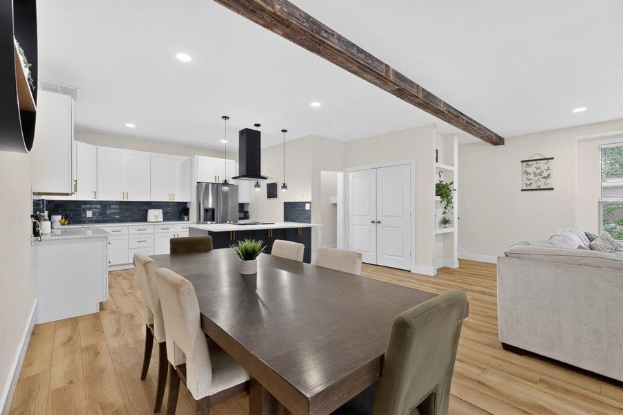 Furnished interior view inside a new home in , Mabank (Image 7).