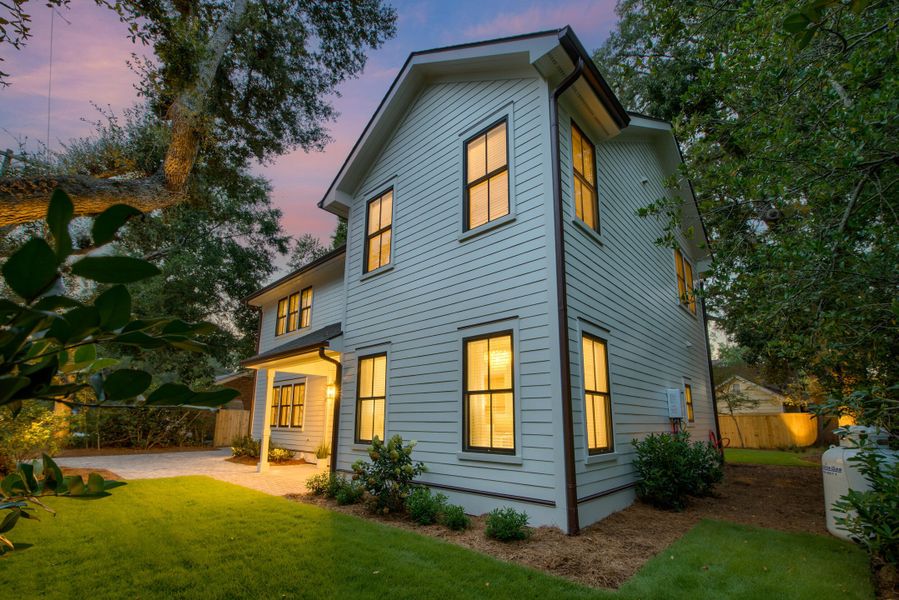 Front exterior of a new home in , Mount Pleasant, SC, highlighting curb appeal (Image 30).