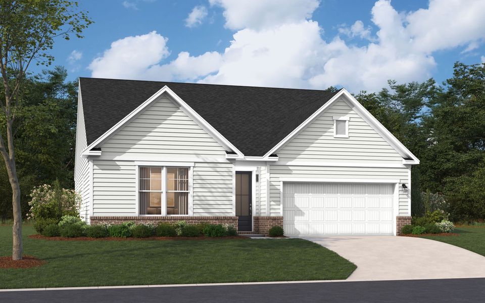 Representative exterior photo of a completed home built from the The Easton by Stanley Martin Homes in Heritage, Indian Trail, NC (Image 23).