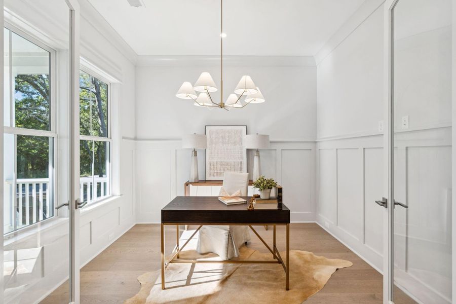 Furnished interior view inside a new home in , Johns Island (Image 6).
