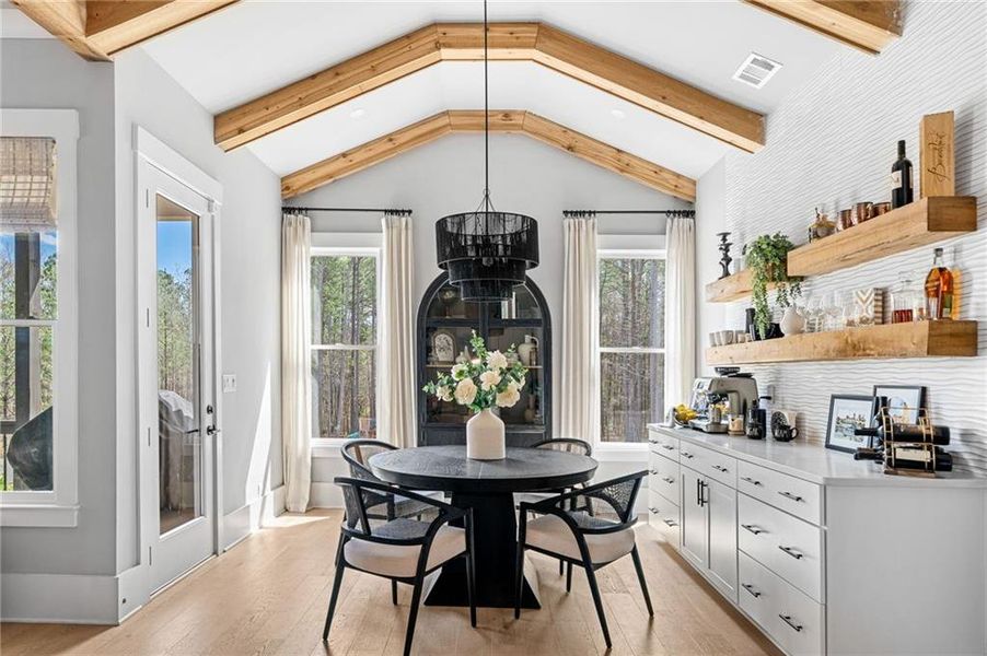 Furnished interior view inside a new home in , Bethlehem (Image 41).
