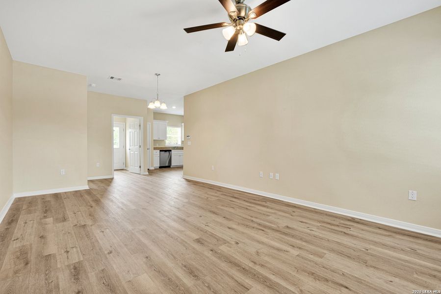 Spacious, unfurnished interior of a new home in , San Antonio (Image 8). Spacious, unfurnished interior of a new home in , San Antonio (Image 8).