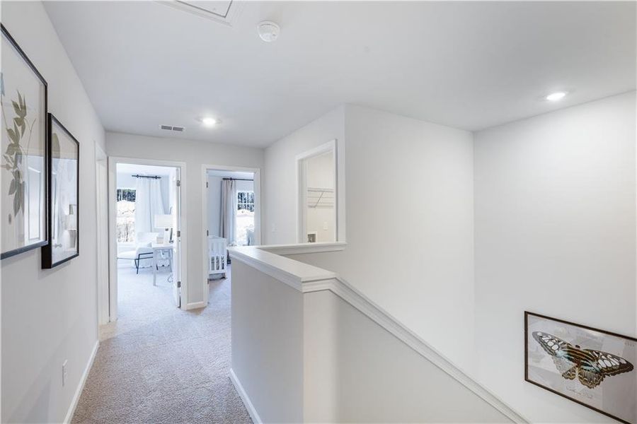 Furnished interior view inside a new home in , Conyers (Image 37).