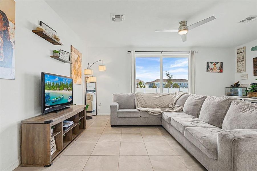 Furnished interior view inside a new home in , Bradenton (Image 8). Furnished interior view inside a new home in , Bradenton (Image 8).