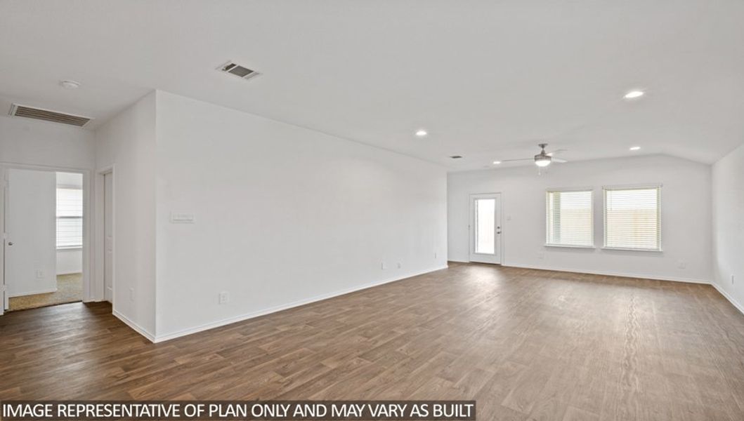 Representative unfurnished interior of a home built from the Gavin by D.R. Horton in Grand Pines, Magnolia (Image 22). Representative unfurnished interior of a home built from the Gavin by D.R. Horton in Grand Pines, Magnolia (Image 22).