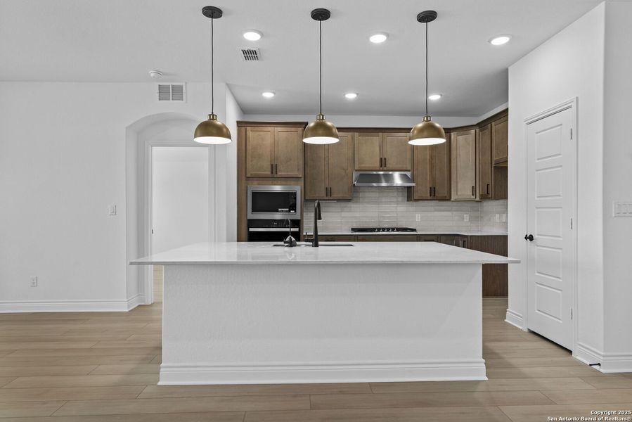 Furnished interior view inside a new home in Davis Ranch, San Antonio (Image 11).