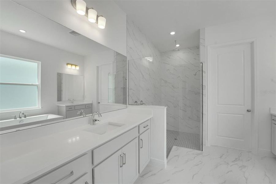 Furnished interior view inside a new home in Avalon Woods, Winter Garden (Image 11).