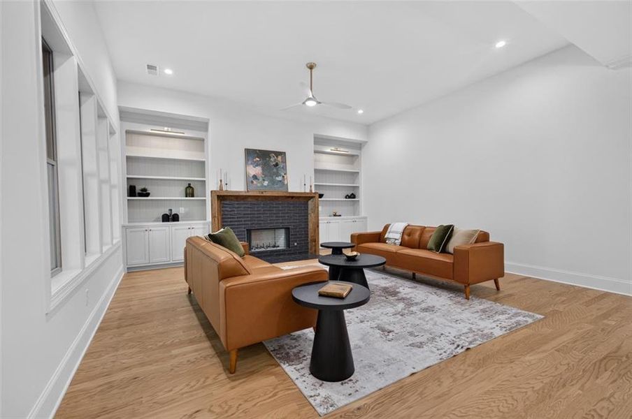 Furnished interior view inside a new home in , Woodstock (Image 17).