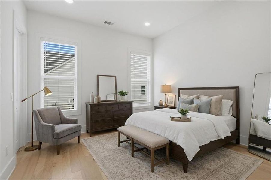 Furnished interior view inside a new home in , Cumming (Image 11). Furnished interior view inside a new home in , Cumming (Image 11).