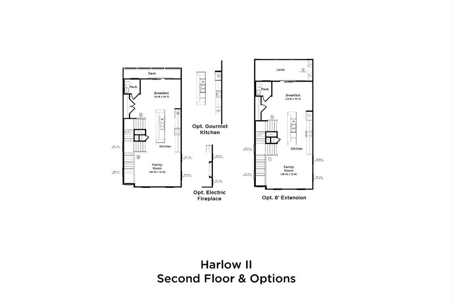 2D floor plan layout of this home in Bayberry, Raleigh, NC (Image 4).