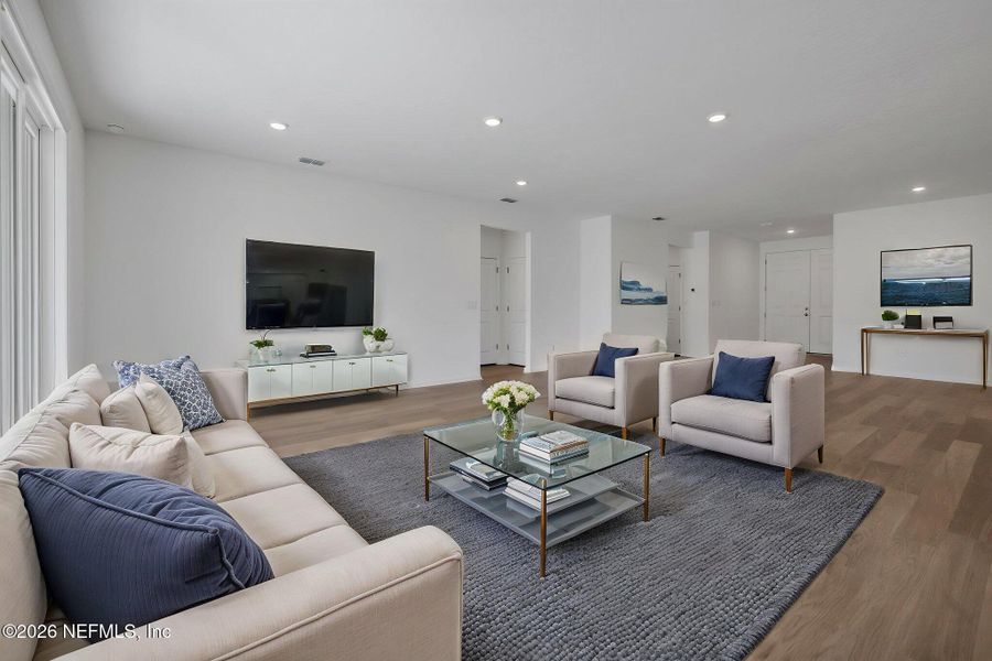 Furnished interior view inside a new home in Jennings Farm, Middleburg (Image 16).
