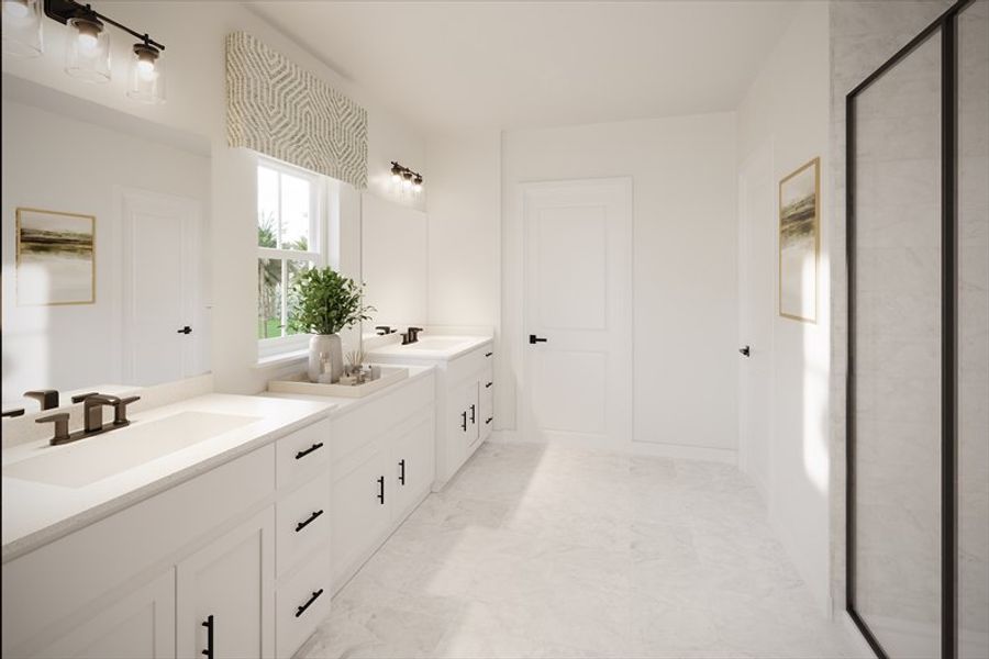 Representative furnished interior of a home built from the Marina by Ryan Homes in Malabar Springs, Palm Bay (Image 7).