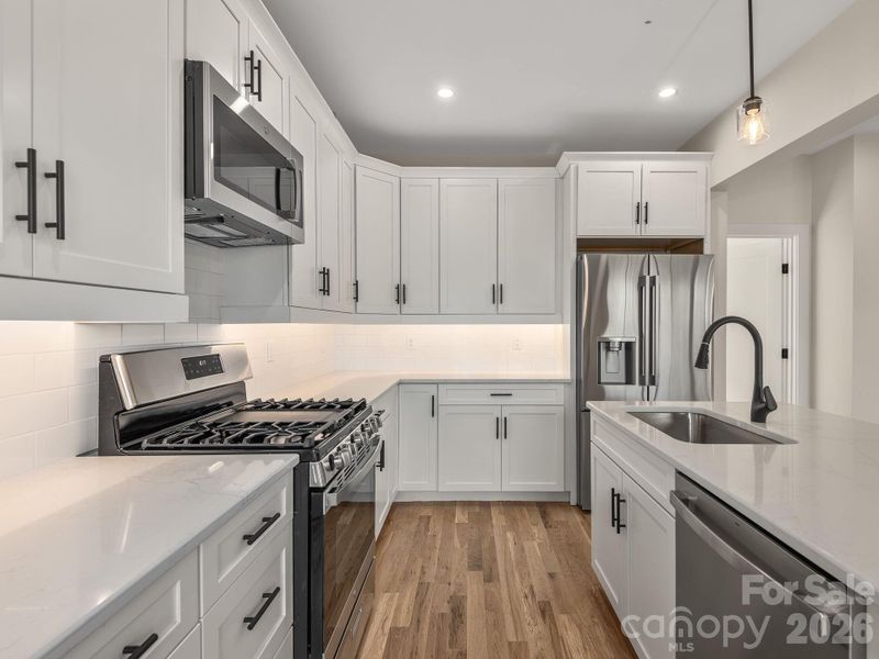 Furnished interior view inside a new home in , Weaverville (Image 5).