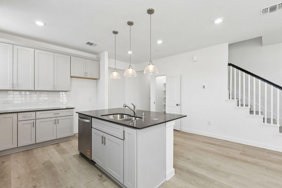 Furnished interior view inside a new home in Windcress, Cove (Image 7).