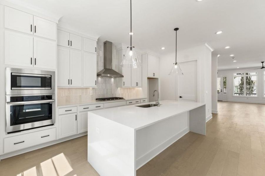 Furnished interior view inside a new home in Parkside Roswell, Roswell (Image 12).