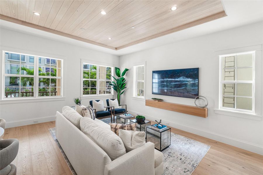 Furnished interior view inside a new home in , Delray Beach (Image 34). Furnished interior view inside a new home in , Delray Beach (Image 34).