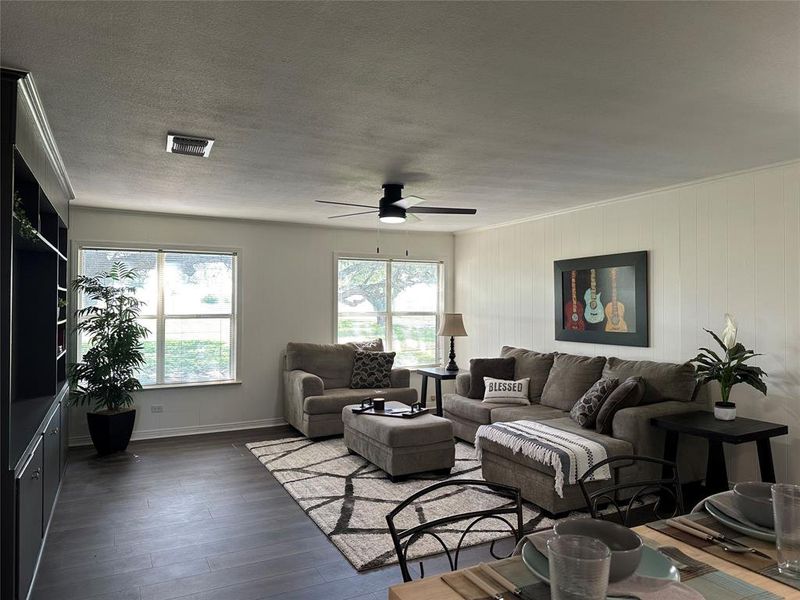 Furnished interior view inside a new home in , Zephyr (Image 6). Furnished interior view inside a new home in , Zephyr (Image 6).