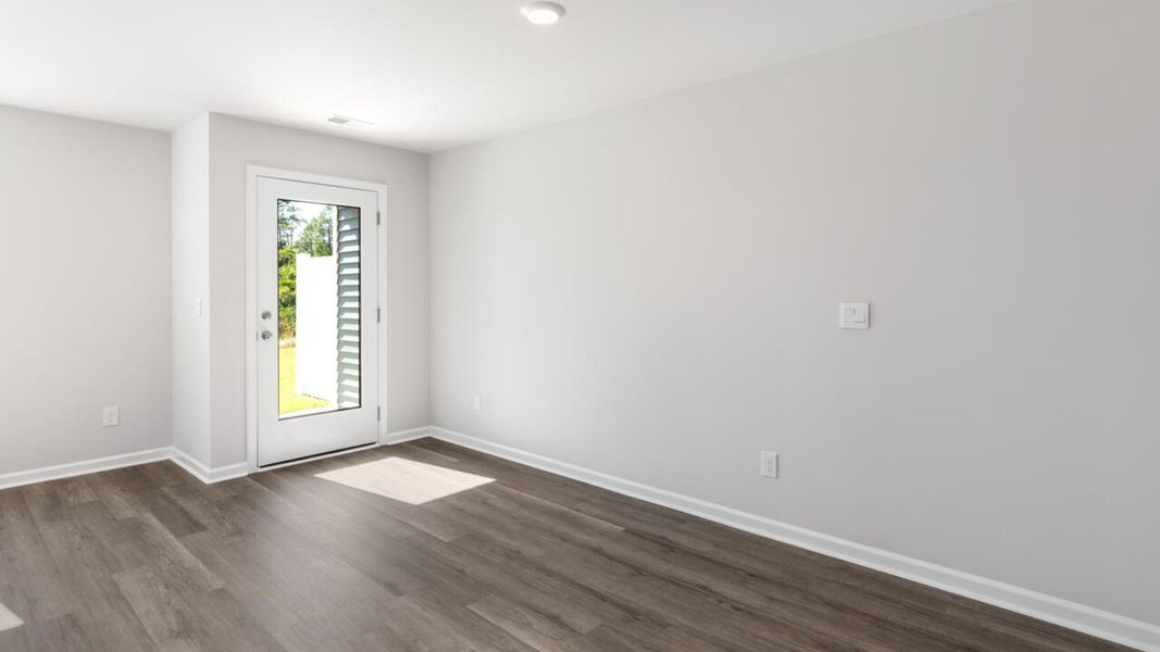 Spacious, unfurnished interior of a new home in The Landing at Sidbury Station, Castle Hayne (Image 15).