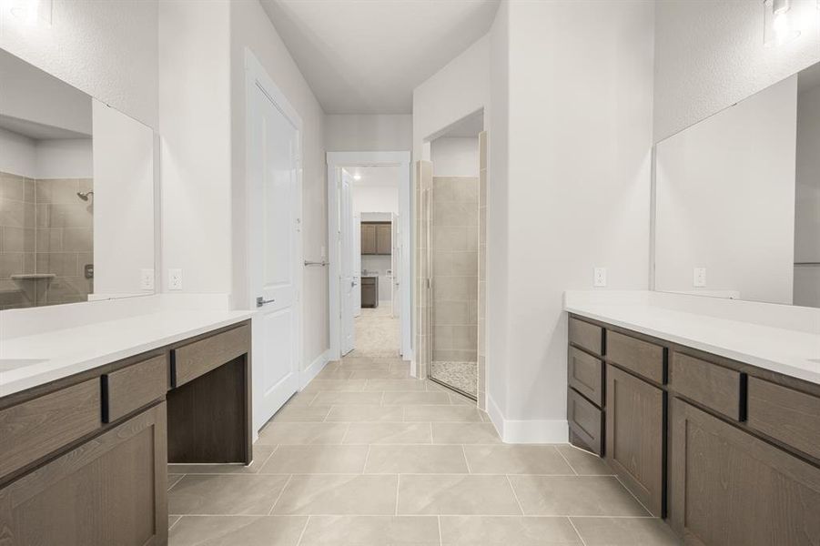 Furnished interior view inside a new home in Ladera at Timberbrook, Justin (Image 12). Furnished interior view inside a new home in Ladera at Timberbrook, Justin (Image 12).