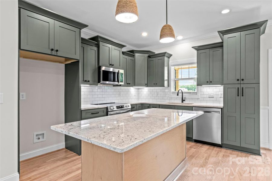 Furnished interior view inside a new home in , Lexington (Image 8).