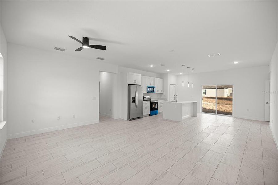 Spacious, unfurnished interior of a new home in , Ocala (Image 13). Spacious, unfurnished interior of a new home in , Ocala (Image 13).