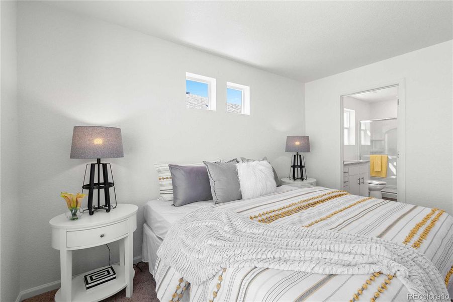 Furnished interior view inside a new home in , Aurora (Image 2). Furnished interior view inside a new home in , Aurora (Image 2).