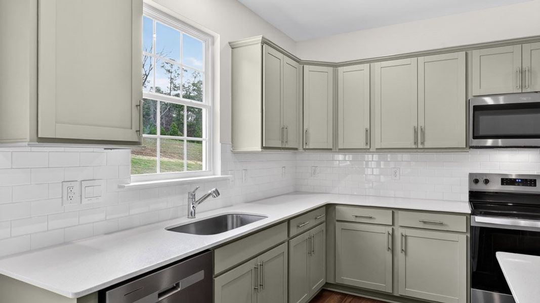 Furnished interior view inside a new home in Olive Branch, Wilson's Mills (Image 10).