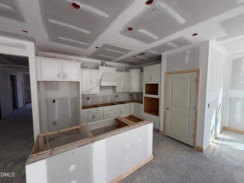 In-progress construction of a new home in Wellers Knoll, Lillington, NC (Image 16).