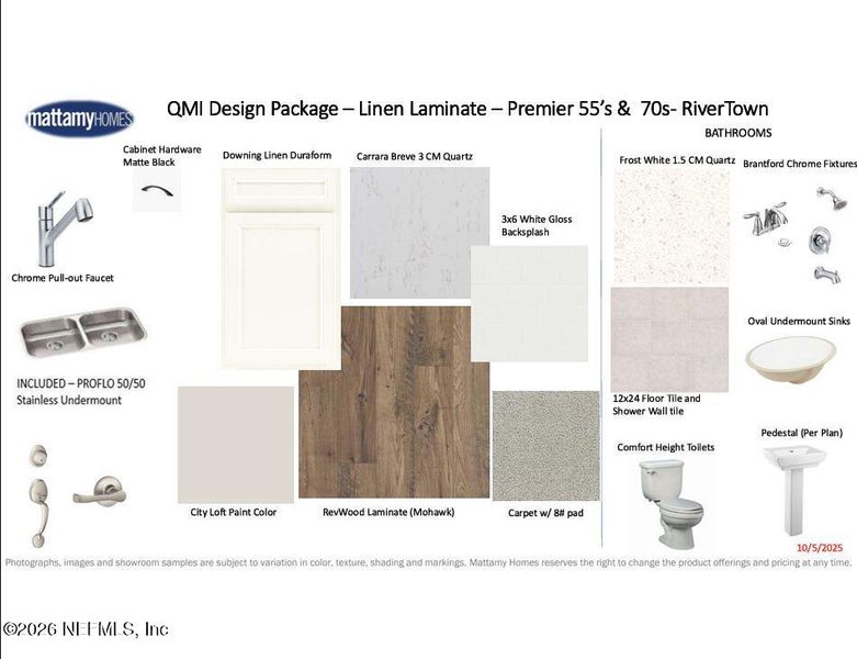 Sample of building materials used in homes in RiverTown, St. Johns (Image 5). Sample of building materials used in homes in RiverTown, St. Johns (Image 5).