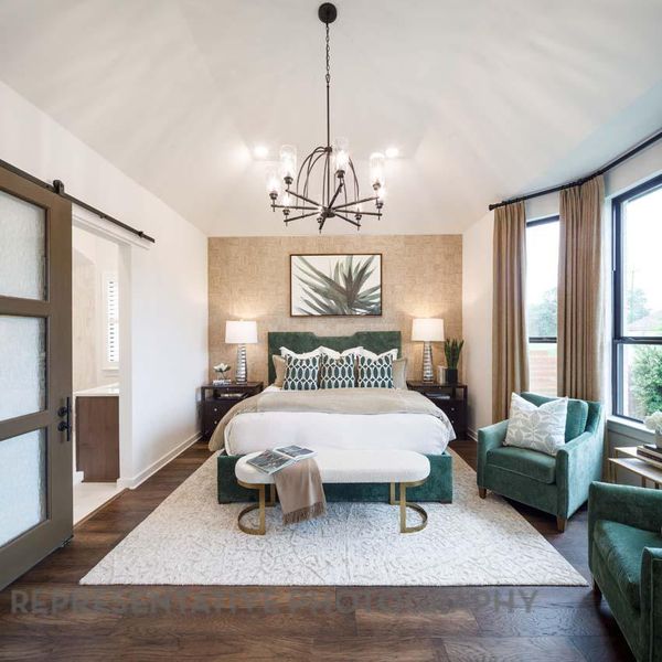 Furnished interior view inside a new home in Broken Oak, Georgetown (Image 5). Furnished interior view inside a new home in Broken Oak, Georgetown (Image 5).