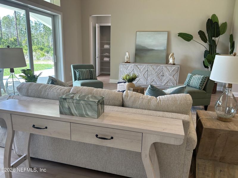 Furnished interior view inside a new home in SilverLeaf, St. Augustine (Image 16).