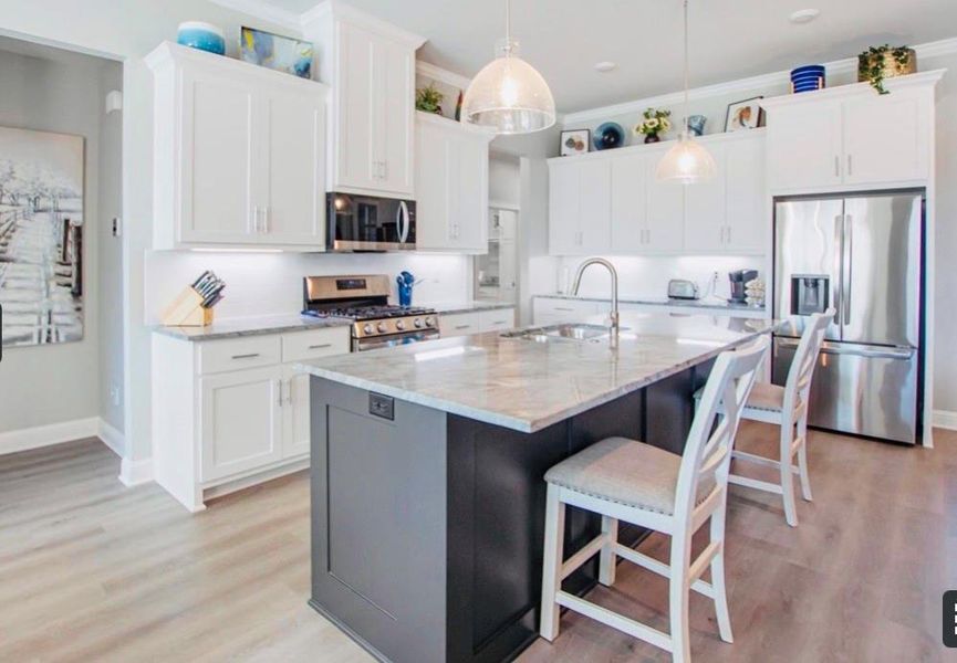 Furnished interior view inside a new home in , Bullard (Image 5).