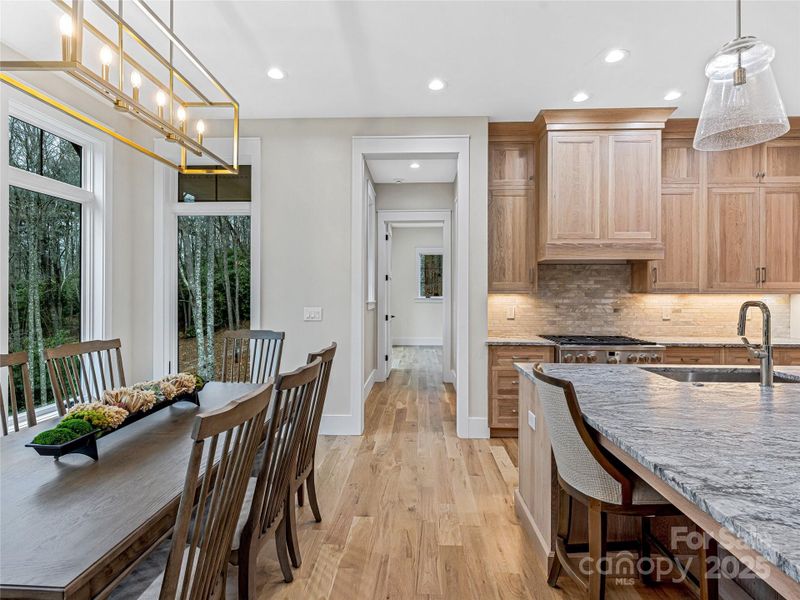 Furnished interior view inside a new home in , Asheville (Image 6). Furnished interior view inside a new home in , Asheville (Image 6).
