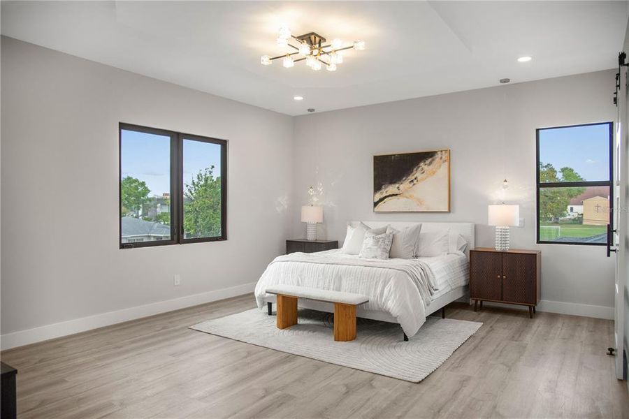 Furnished interior view inside a new home in , Tampa (Image 40).