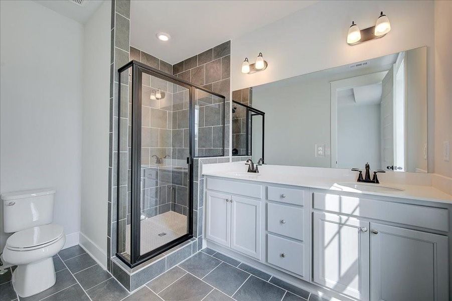 Furnished interior view inside a new home in Barrett Pointe, Kennesaw (Image 4).