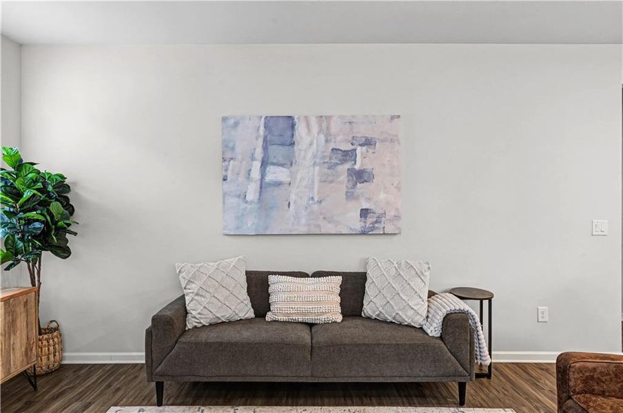 Furnished interior view inside a new home in , Cartersville (Image 6).