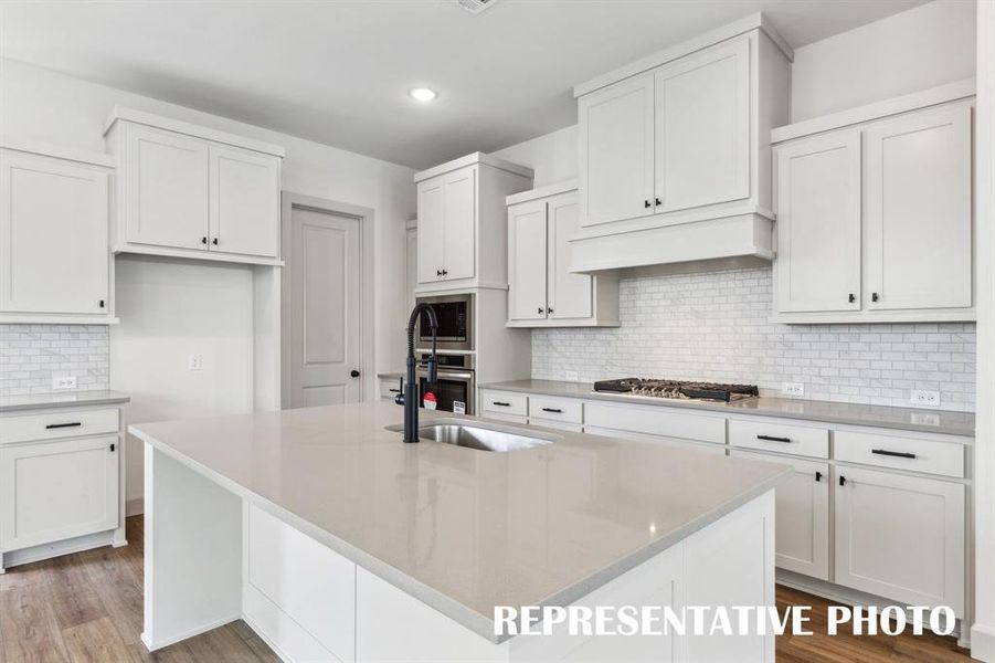 No shortage of style or space in this chef's dream kitchen! REPRESENTATIVE PHOTO No shortage of style or space in this chef's dream kitchen! REPRESENTATIVE PHOTO