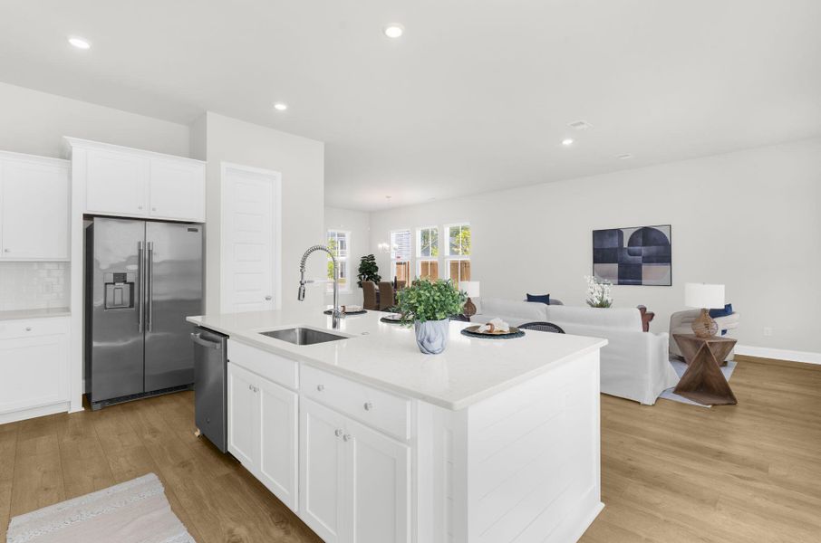 Furnished interior view inside a new home in , Summerville (Image 45).